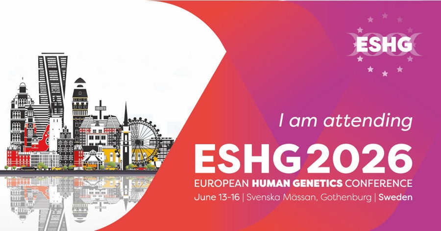 European Human Genetics Conference 2026, Svenska M&auml;ssan, Gothenburg, Sweden.